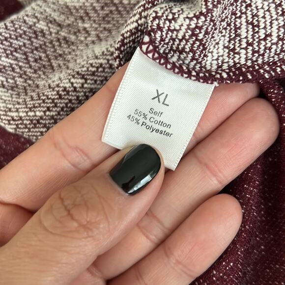 Nuyu Ladies Texas A&M Aggie Terry Crop Long Sleeve Top XL Brand New - Picture 9 of 9